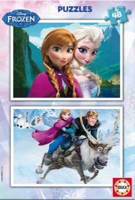 Puzzle Duplo Frozen 2x48 Elsa