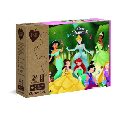 Puzzle Ecológico Maxi Princesas Disney 24 peças