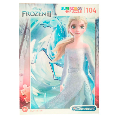 Puzzle Elsa e Nokk Frozen 2 Disney 104 peças | Loja da Criança