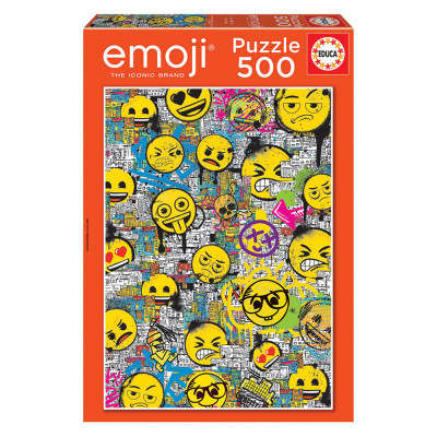 Puzzle Emoji Grafitti 500 peças