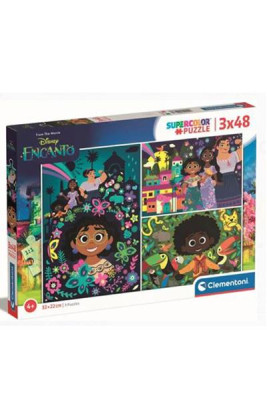 Puzzle Encanto Disney 3x48 peças
