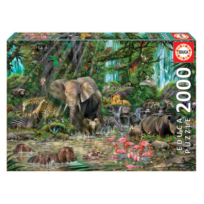 Puzzle Enigma da Selva Africana 2000 pcs