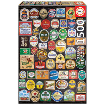 Puzzle Etiquetas de Cerveja 1500 peças
