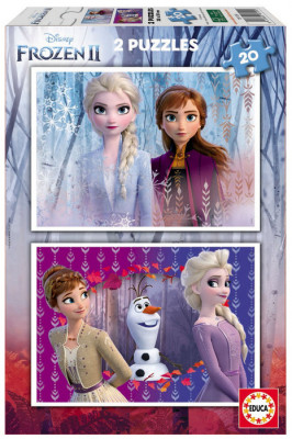 Puzzle Frozen 2 2x20 peças