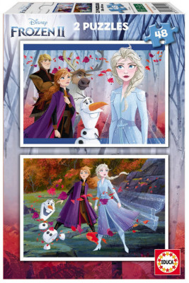 Puzzle Frozen 2 2x48 peças