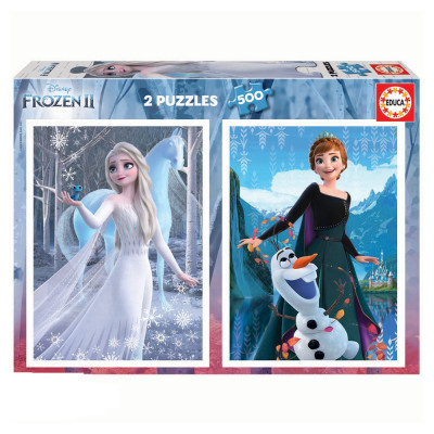 Puzzle Frozen 2 Disney 2x500 peças
