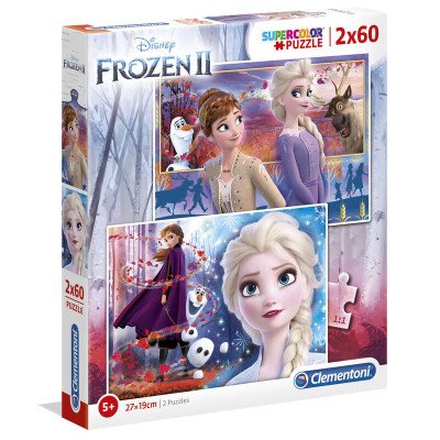 Puzzle Frozen 2 Disney 2x60 peças
