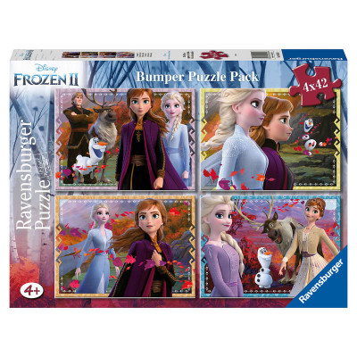 Puzzle Frozen 2 Disney 4x42 peças