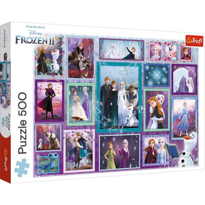 Puzzle Frozen 2 Disney 500 peças