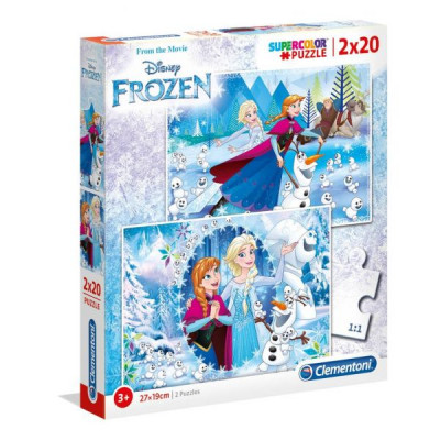 Puzzle Frozen 2x20 peças