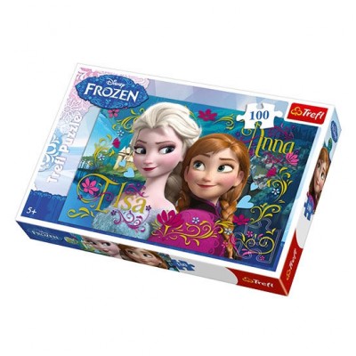 Puzzle Frozen Elsa Anna