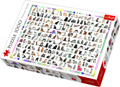 Puzzle Gatos 1000 Peças