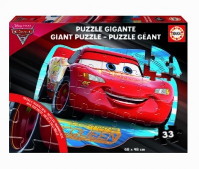 Puzzle grande de 33 peças Cars Disney