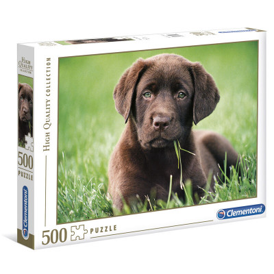 Puzzle High Quality Collection Chocolate Puppy 500 peças