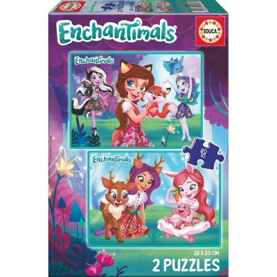 Puzzle Infantil 2x48 Enchantimals