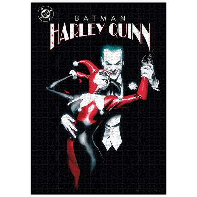 Puzzle Joker e Harley Quinn DC Comics 1000 peças
