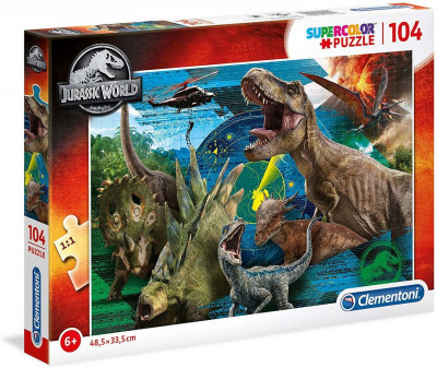 Puzzle Jurassic World 104 peças