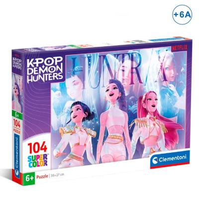 Puzzle K-pop Demon Hunters 104 Peças - Clementoni