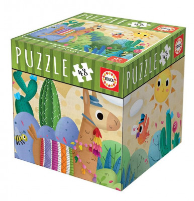 Puzzle Lamas 48 peças