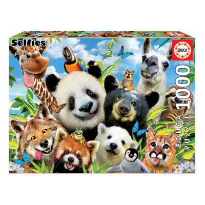 Puzzle Llama Drama Selfie 1000 peças