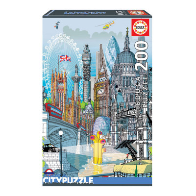 Puzzle Londres City 200 peças