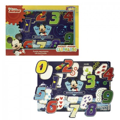Puzzle Madeira Mickey Disney | Loja da Criança