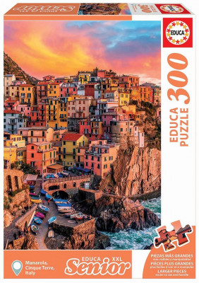 Puzzle Manarola Cinque Terra Itália 300 peças XXL