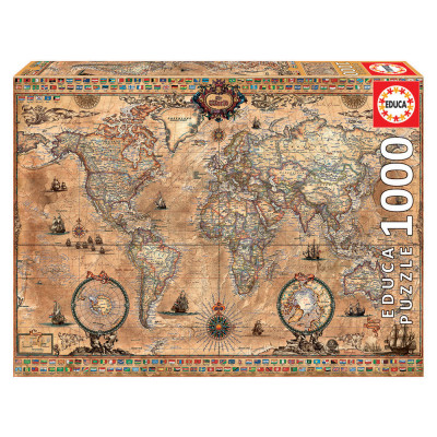 Puzzle Mapa Mundi 1000 peças