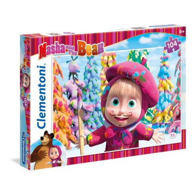 Puzzle Masha pintora