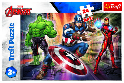 Puzzle Maxi Avengers Marvel 24 peças