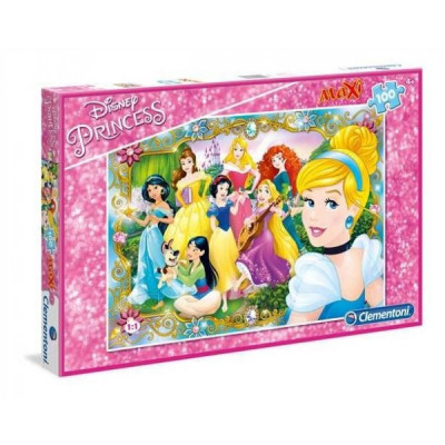 Puzzle Maxi Princesas Disney 100 peças