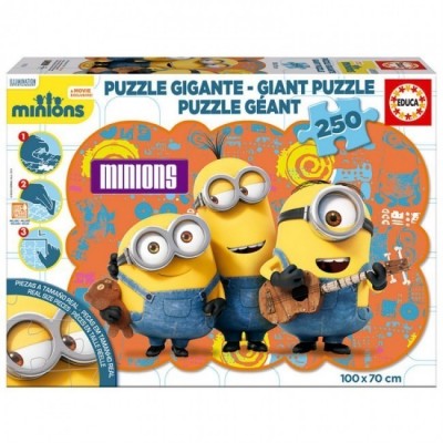 Puzzle Minions Friends Gigante 250pcs