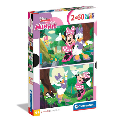 Puzzle Minnie Disney 2x60 peças