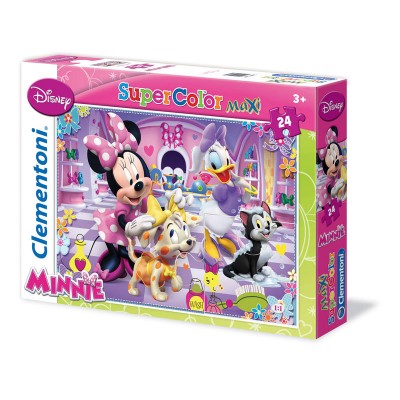 Puzzle Minnie Disney com 24 peças