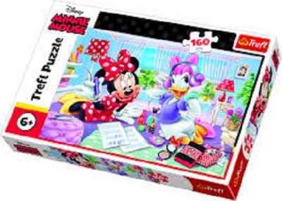 Puzzle Minnie e Margarida 160 peças