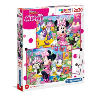 Puzzle Minnie Happy Helper 2x20 peças