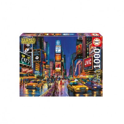 Puzzle Nova Iorque Neon 1000 peças