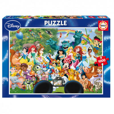 Puzzle O Maravilhoso Mundo da Disney 1000 peças