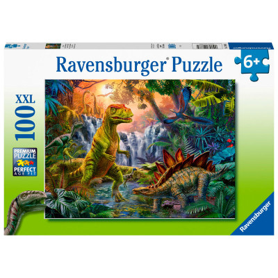 Puzzle Oásis de Dinossauros 100 peças