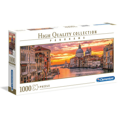 Puzzle Panorama Canal Veneza Itália 1000 peças