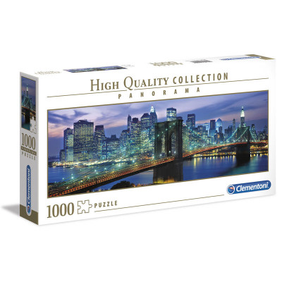Puzzle Panorama Ponte de Brooklyn Nova Iorque 1000 peças