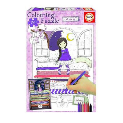 Puzzle Para Pintar Gorjuss 150 peças