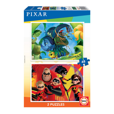 Puzzle Pixar 2x48 peças