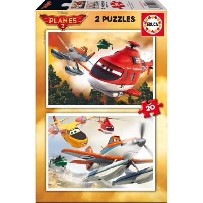 Puzzle Planes Dusty Rescue 20pcs