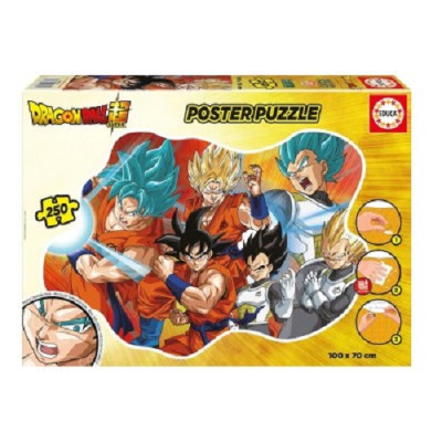 Puzzle Poster Dragon Ball 250 peças