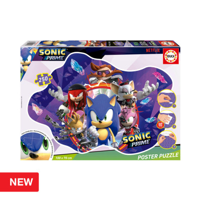 Puzzle Poster Sonic Prime 250 peças