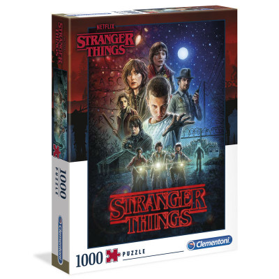 Puzzle Poster Temporada 1 Stranger Things 1000 peças