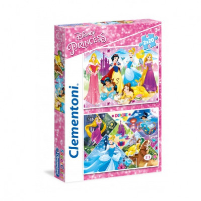 Puzzle Princesas 2x20 peças Disney | Loja da Criança