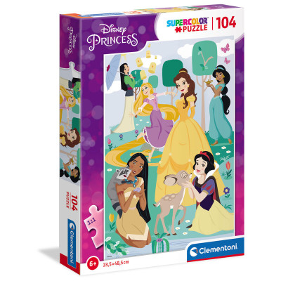 Puzzle Princesas Disney 104 peças Bosque