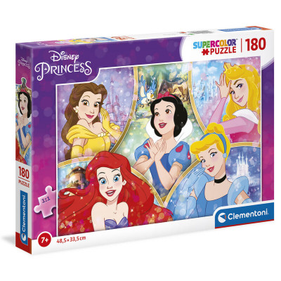Puzzle Princesas Disney 180 peças Supercolor